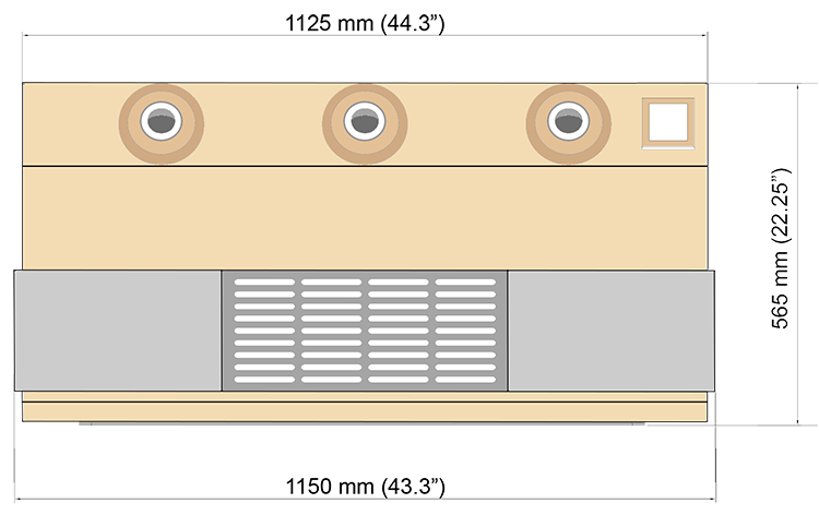 SUPER-SLIM PTAC Air Conditioner suitable for Hotel Style Room-by-Room HVAC Without External Condenser